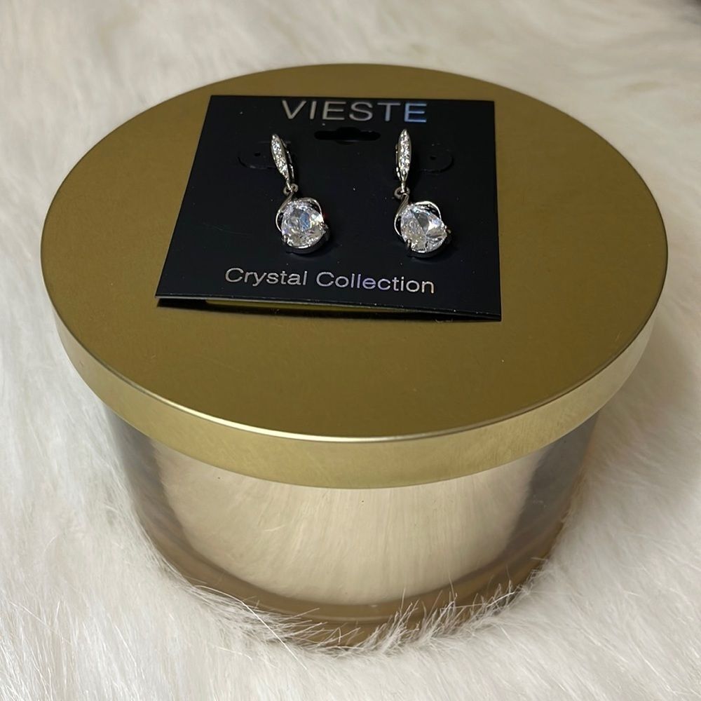 🎉3/$25🎉 Vieste | Crystal Teardrop Earrings